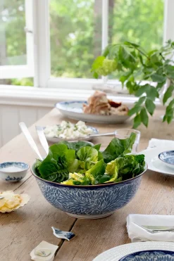 Rörstrand Boles Para Servir<Ensaladera Ostindia Floris, 2,4 l BlancoAzul