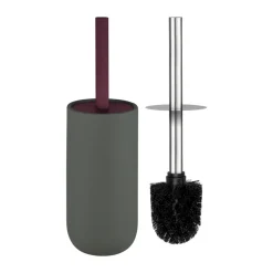 Mette Ditmer Escobillas Y Portaescobillas De Inodoro<Escobilla de baño Lotus play, incl. 2 cabezales de cepillo, Dark olive Verde
