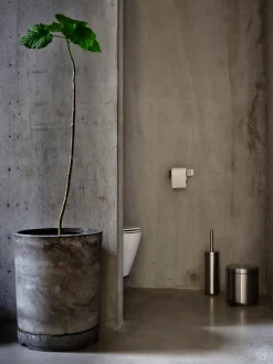 Zone Denmark Escobilla de baño Ume, Acero Plateado Best
