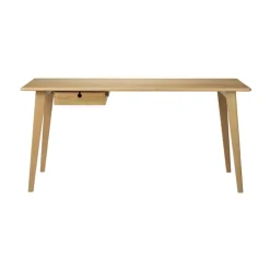 FDB Møbler Escritorio C67 Butler, Oak nature lacquered, 60x156 cm Marrón Outlet