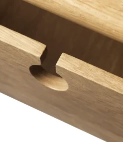 FDB Møbler Escritorio C67 Butler, Oak nature lacquered, 60x156 cm Marrón Outlet