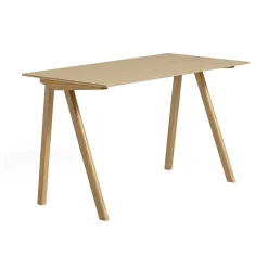 HAY Escritorios<Escritorio CPH90 2.0, 65x130 cm, Roble lacado–chapa de roble Marrón