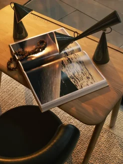 Tom Dixon Escritorio Slab, Roble, 120 cm Marrón