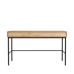 Ethnicraft Escritorio Whitebird 77x127 cm, Roble 2 puertas Beige Online