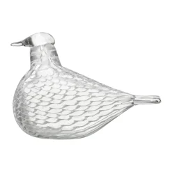 Iittala Escultura Birds by Toikka, Paloma de la paz TransparenteBlanco Sale
