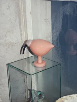 Iittala Escultura Birds by Toikka, Ibis salmón Rosa Hot