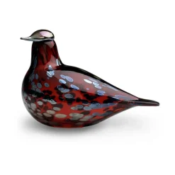 Iittala Escultura Birds by Toikka, Ruby bird Rojo Outlet