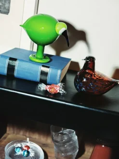 Iittala Escultura Birds by Toikka, Ruby bird Rojo Outlet