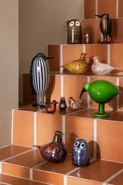 Iittala Escultura Birds by Toikka, Ruby bird Rojo Outlet
