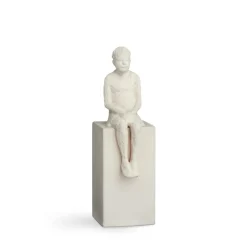 Kähler Esculturas Y Figuras De Porcelana<Escultura con mensaje Character, The dreamer Blanco