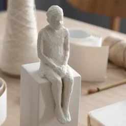 Kähler Esculturas Y Figuras De Porcelana<Escultura con mensaje Character, The dreamer Blanco