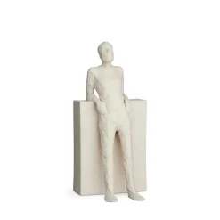 Kähler Esculturas Y Figuras De Porcelana<Escultura con mensaje Character, The hedonist Blanco