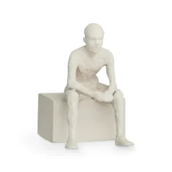 Kähler Esculturas Y Figuras De Porcelana<Escultura con mensaje Character, The reflective one Blanco