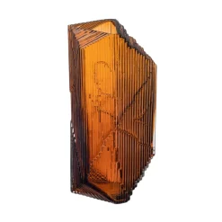 Iittala Esculturas Y Figuras De Porcelana|Figuras De Cristal<Escultura de vidrio Kartta 33 cm, cobre Naranja