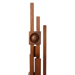 HKliving Escultura Skyline L, Espresso Marrón Outlet