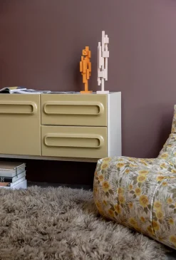 HKliving Escultura Skyline M, Beige Discount