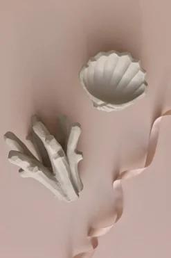 Cooee Design Esculturas Y Figuras De Porcelana<Escultura The Coral Tree 15,5 cm, Limestone Beige