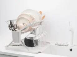 Brabantia Escurreplatos plegable Sinkside 51 cm, claro Gris Discount