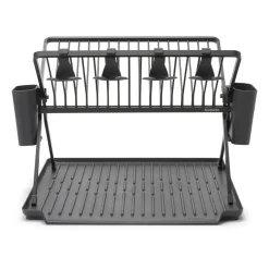 Brabantia Escurreplatos plegable Sinkside 51 cm, oscuro Gris Hot
