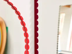 HAY Espejo Arcs Mirror Ø60 cm, Red Rojo Sale
