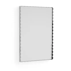 HAY Espejos De Pared<Espejo Arcs Mirror Rectangle S 43,5x61,5 cm, Acero inoxidable Plateado