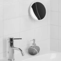 Bosign Espejos De Mesa<Espejo de maquillaje AirMirror x10 desmontable con ventosa, Ø16,5 cm Blanco