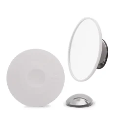 Bosign Espejo de maquillaje extraible , blanco PlateadoBlanco Best