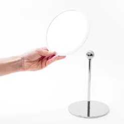 Bosign Espejo de mesa AirMirror x15 desmontable magnético, Ø16,5 cm Blanco New