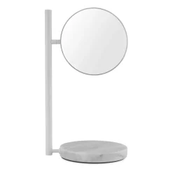 Normann Copenhagen Espejos De Mesa<Espejo de mesa de doble cara Pose 21x39 cm, Blanco