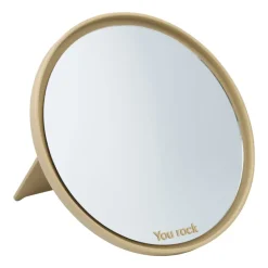 Design Letters Espejos De Mesa<Espejo de mesa Mirror Mirror Ø21 cm, Beige