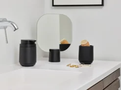 Zone Denmark Espejo de mesa Time 26,5 cm, Black Negro Sale