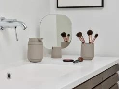 Zone Denmark Espejos De Mesa<Espejo de mesa Time 26,5 cm, Concrete Gris