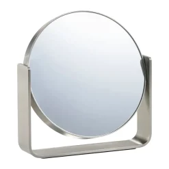 Zone Denmark Espejo de mesa Ume con 5x aumento 19x19,5 cm, Acero Plateado