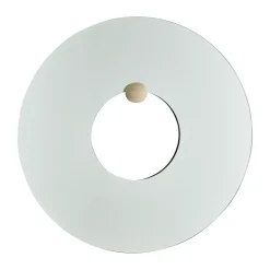 AYTM Espejos Redondos<Espejo de pared Castellum Ø80 cm, Travertino con acabado natural Transparente