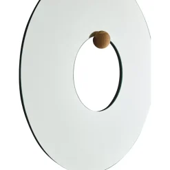 AYTM Espejos Redondos<Espejo de pared Castellum Ø80 cm, Roble aceitado natural Transparente