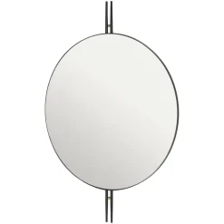 GUBI Espejos Redondos|Espejos De Pared<Espejo de pared IOI Ø80 cm, Negro