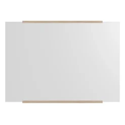 MOEBE Espejo de pared rectangular 70x100 cm, Oak Marrón Hot