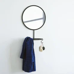 Nomess Copenhagen Espejos Redondos<Espejo de pared Reflection, Negro