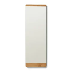 Form & Refine Espejo de pared Rim 35x110 cm, Roble Marrón Online