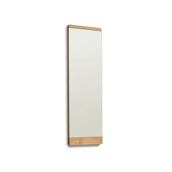 Form & Refine Espejo de pared Rim 35x110 cm, Roble Marrón Online