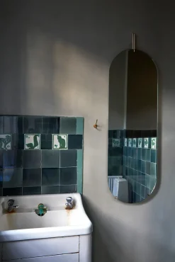 MOEBE Espejos De Pared<Espejo de pared 40,4x146,9 cm, Brass Color dorado