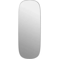 Muuto Espejos De Pared<Espejo grande Framed, Grey-clear, 118x44,5 cm Gris