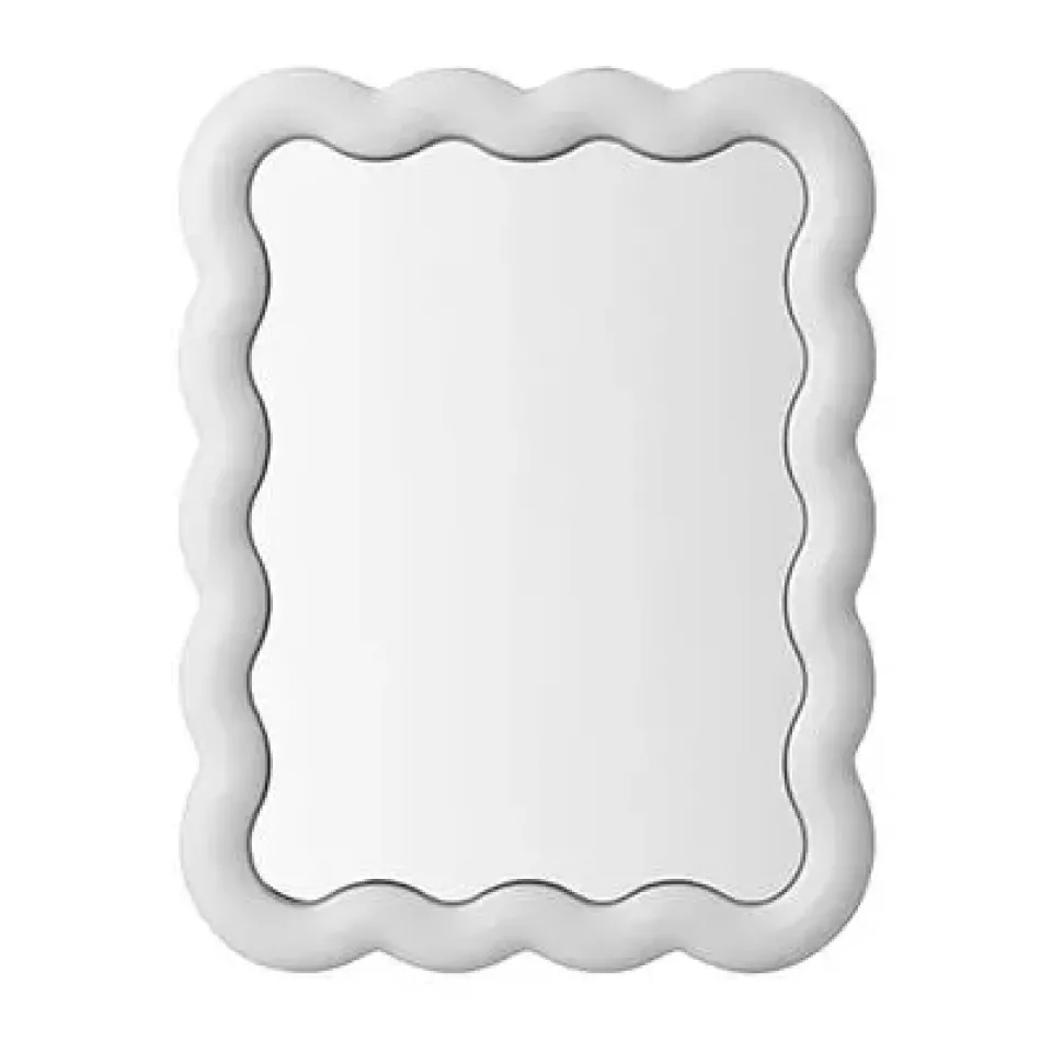 Normann Copenhagen Espejo Illu 65x50 cm, Blanco