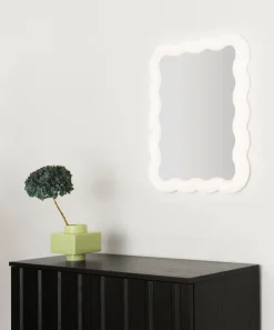 Normann Copenhagen Espejo Illu 65x50 cm, Blanco