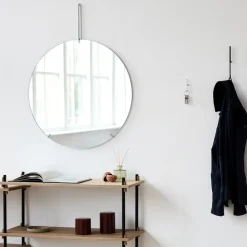 MOEBE Espejos Redondos|Espejos De Pared<Espejo wall mirror Ø 70 cm, Cromo Blanco
