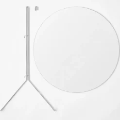 MOEBE Espejos Redondos|Espejos De Pared<Espejo wall mirror Ø 70 cm, Cromo Blanco