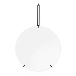 MOEBE Espejo Wall mirror Ø 30 cm, Negro Outlet
