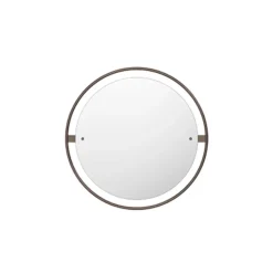 Audo Copenhagen Espejos Redondos<Espejo Nimbus, Bronced brass, ø60 Marrón