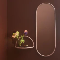 AYTM Espejos De Pared<Espejo ovalado Angui 108 cm, Rose Rosa
