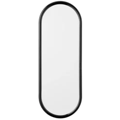AYTM Espejo ovalado Angui 78 cm, antracita Gris Outlet